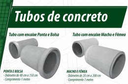 Tubos de concreto Lajes Patagonia