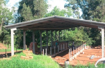 pré-moldado, estrutura de concreto, estrutura metálica, aviário, galpão