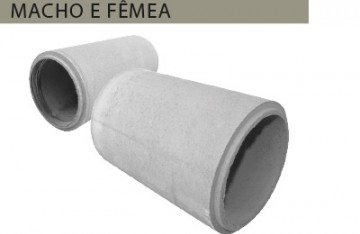 tubos de concreto simples e armados